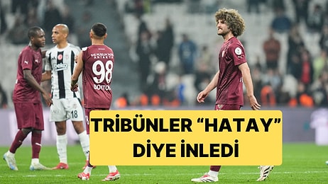 Hatayspor Küme Düştü, Beşiktaş Tribünleri Hatayspor'u Tribüne Çağırarak Destek Oldu