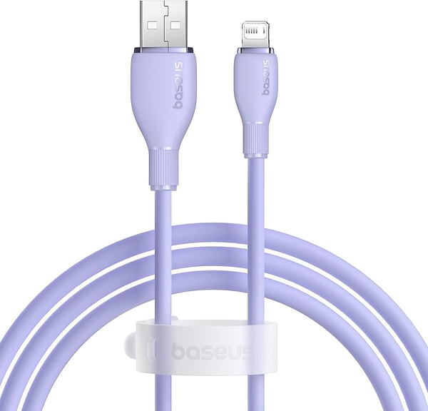 Baseus Pudding Hızlı Şarj Özellikli Lightning Kablo