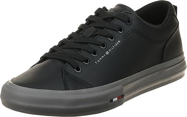 Tommy Hilfiger TH HI VULC STREET LTH PATCH Spor Ayakkabı