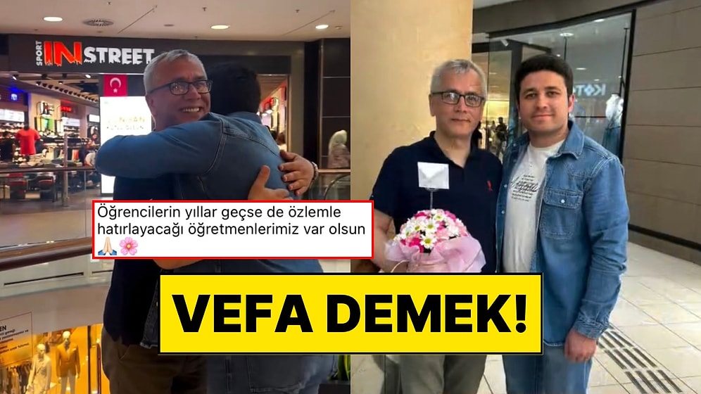 20 Yıl Sonra İlkokul Öğretmenini Ziyaret Eden Adam İçimizi Isıtan Anlara Vesile Oldu!
