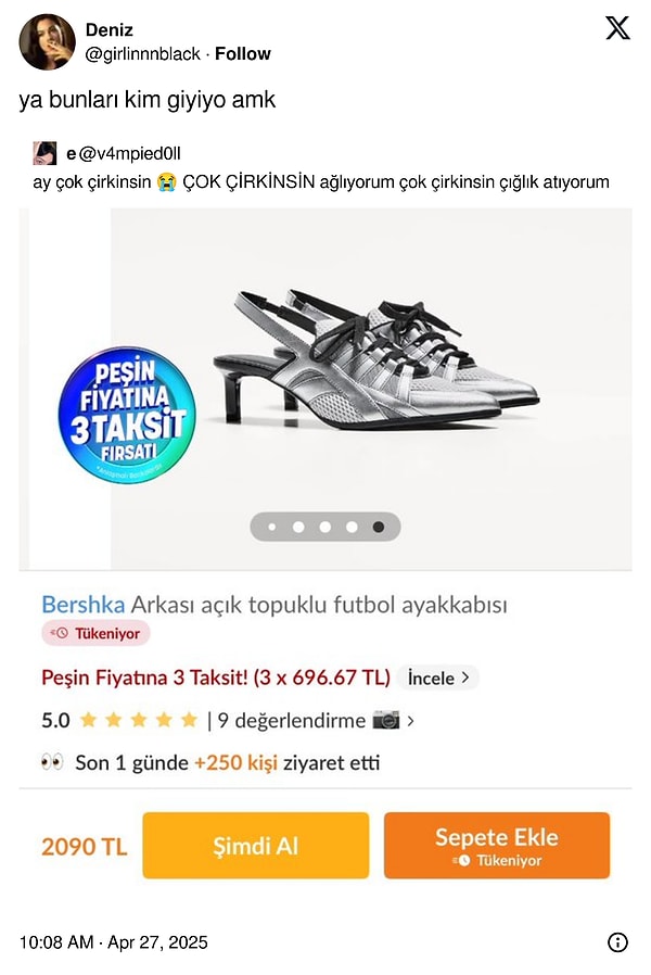Her malın bir alıcısı var.