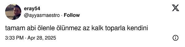 Senin de onu yemen gerekiyordu sonuçta aslan abi.