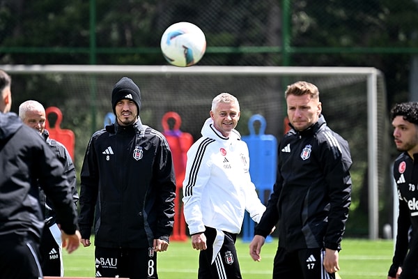 Beşiktaş derbiye hazırlanıyor.