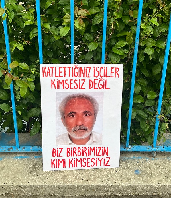 Patronları tarafından yakılarak öldürülen Mohammad Nourtani de hatırlandı.
