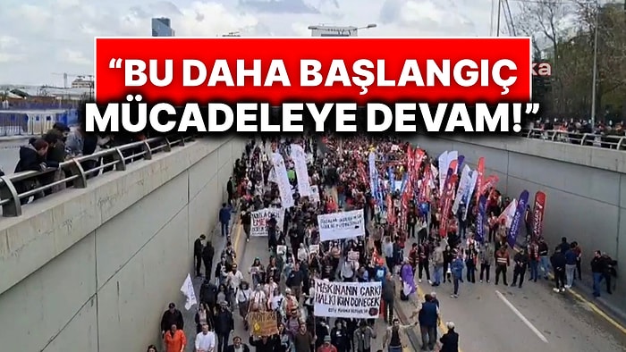 ODTÜ ve Ankara Üniversitesi Öğrencileri 1 Mayıs Yürüyüşleri İçin Bir Araya Geldi: “İsyan, Devrim, Özgürlük”