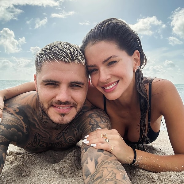"Nereye gittiğimiz önemli değil, seninle olduğu sürece her zaman özel, sevgilim ❤️🫶 Miami Beach 🏝️" dedi