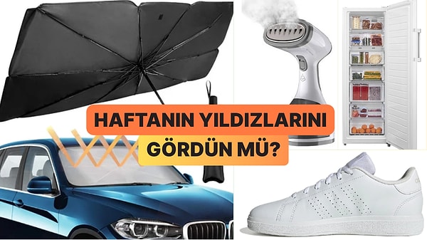 Yatabilen Kamp Sandalyesinden Halı Yıkama Makinesine: Haftanın Çok Satan Ürünleri Burada!