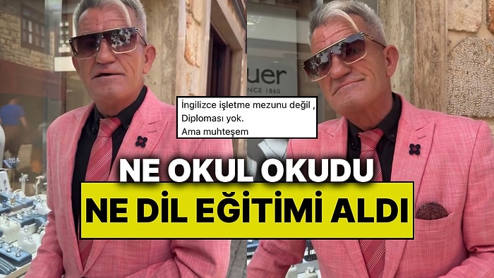 Side’de Bir Kuyumcuda Çalışan Kayserili Adam Kendi Çabasıyla Tam 15 Dil Öğrendi!