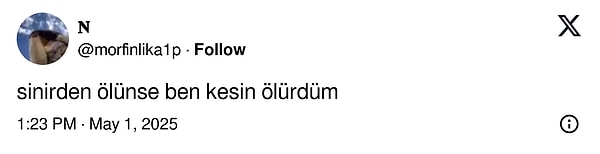 Demek ki ölünmüyor.