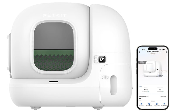 3. Amazon’da indirimde olan Petkit Pura Max 2 Akıllı Kedi Tuvaleti ile kedi bakımını kolaylaştırmaya hazır mısınız?