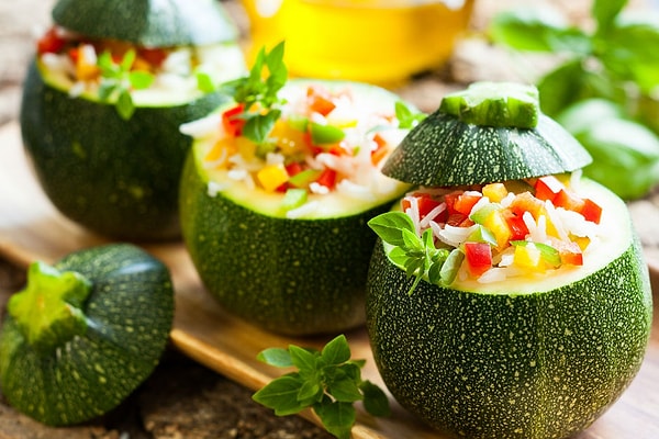 2. Stuffed Cretan Squash