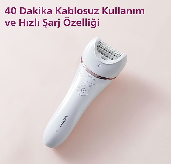 1. Amazon’da indirimde olan Philips BRE700/05 Islak Kuru Epilatör Seti ile pürüzsüz bir cilde kavuşmanız an meselesi!