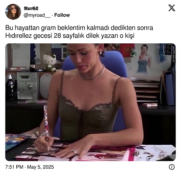 Bir umuttur yaşamak sonuçta.