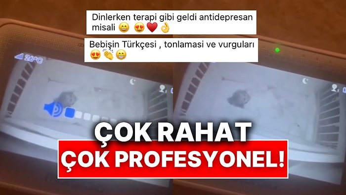 Beşiğinde Canı Sıkılınca Ailenin Tüm Üyelerini Kibarca Yanına Çağıran Bebeğin Tatlı Anonsları