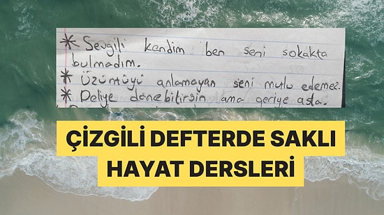 10 Yaşındaki Filozof Yeğenin Tuttuğu Notlar Viral Oldu