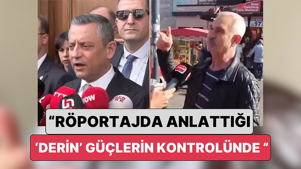 Özgür Özel, Kendisine Saldıran Selçuk Tengioğlu'nun Yıllar Önce Verdiği Sokak Röportajı Hakkında Konuştu