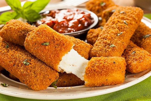 7. Mozzarella Sticks