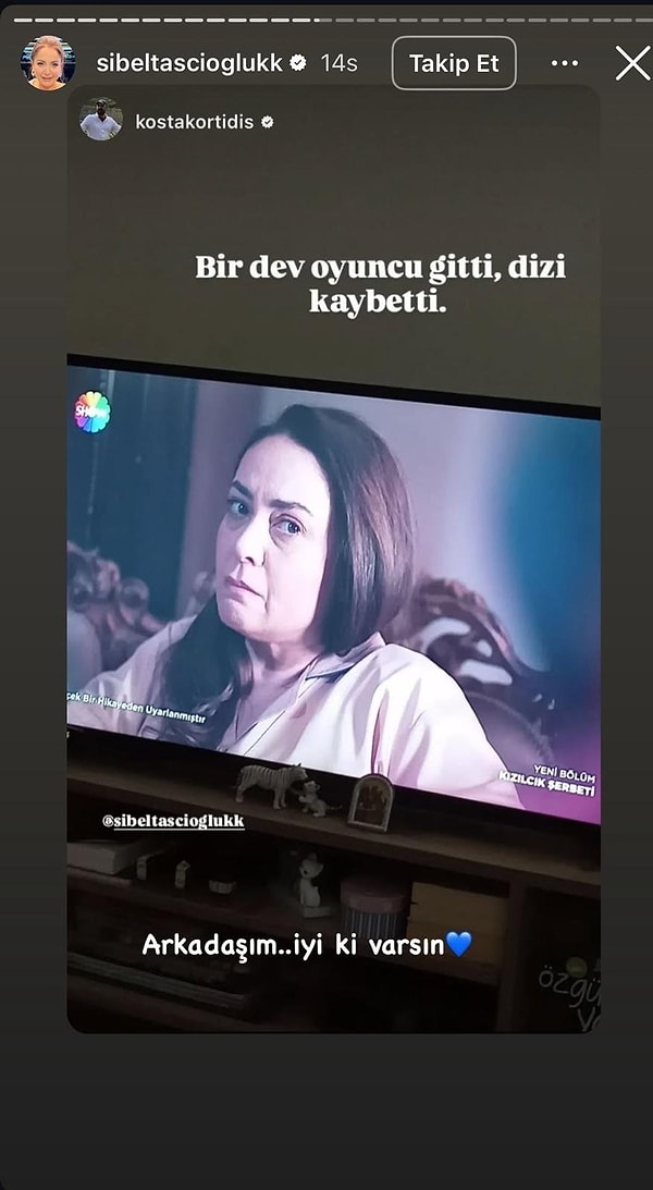 Son olarak yaptığı bir hamle diziden isteyerek çıkmadığını ortaya koymuştu.