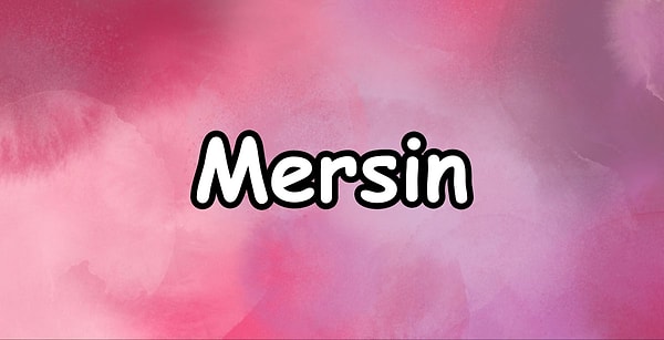 Kaderinde yazılı olan kişi Mersin'de yaşıyor!