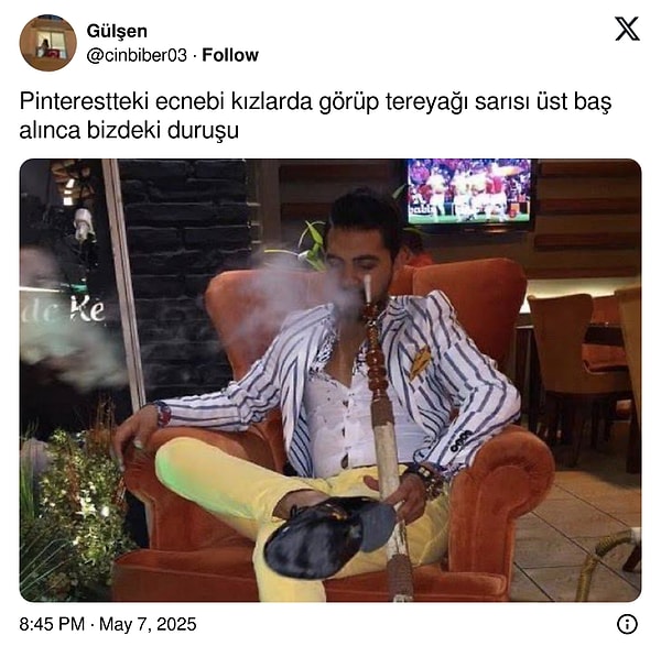 Her şeye özenmemek lazım.