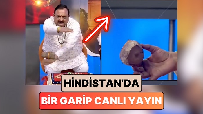 Ne İpi Canım? Hindistan'da Doğaüstü Güçleri Olduğunu İddia Eden Adamın Katıldığı Bir Garip Canlı Yayın
