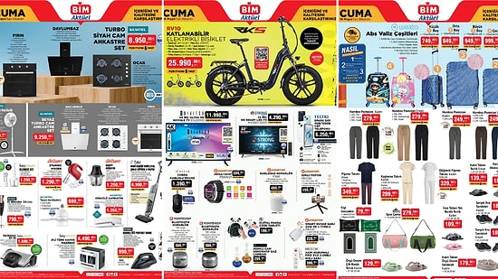 BİM'e Katlanabilir Elektrikli Bisiklet Geliyor! 16 Mayıs 2025 BİM Aktüel Ürünler İndirim Kataloğu