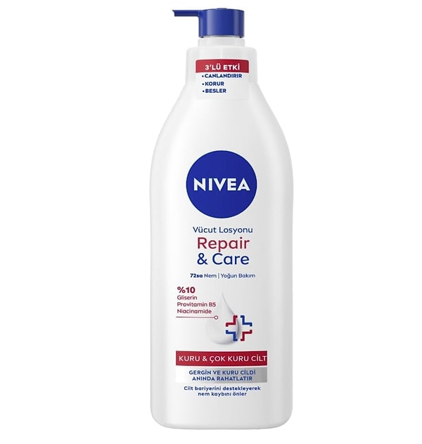 NIVEA Repair & Care Vücut Losyonu Görseli