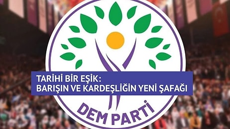 PKK'nin Fesih Kongresi Sonrası DEM Parti'den 8 Maddelik Açıklama