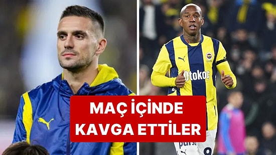 Başakşehir - Fenerbahçe Maçında Dusan Tadic ve Talisca Kavga Etti