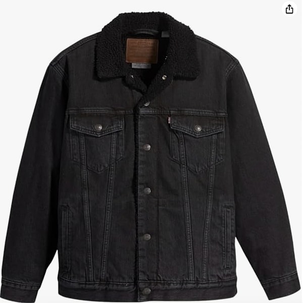 2. Stilinizi Amazon’un indirimli Levi's Relaxed Fit Trucker Ceket ile tamamlayın! Görseli