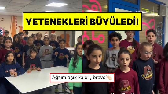 Mersin’de Bir Okulda Koro Gösterisine Hazırlanan Öğrencilerin Yeteneği Karşısında Büyülendik!
