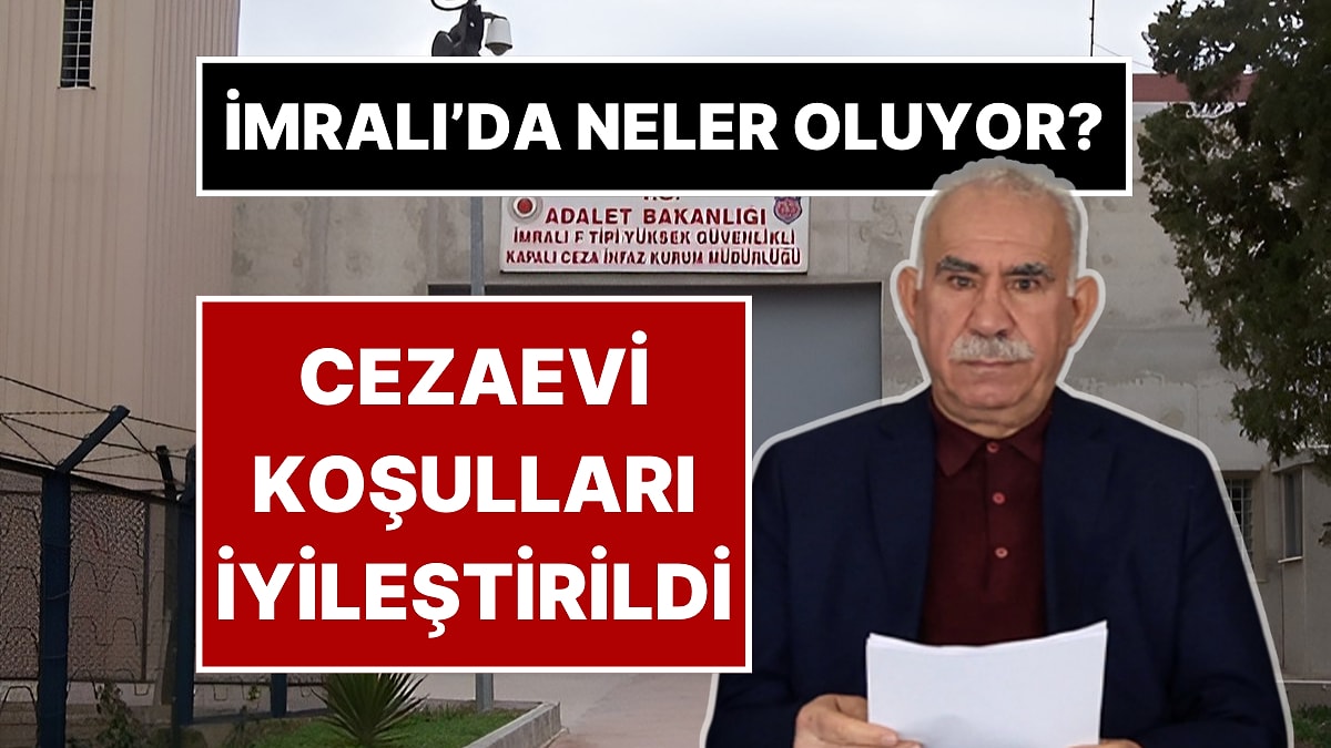İddia: Abdullah Öcalan&apos;ın Cezaevi Koşulları İyileştirildi, Geniş Yere Taşındı