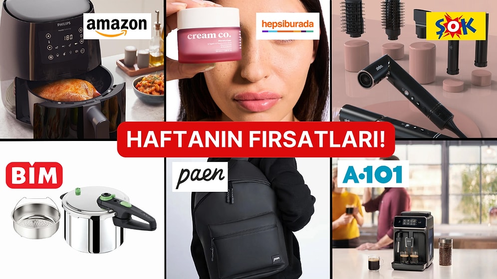 Haftanın Tüm İndirimleri Burada! Hepsiburada'dan Amazon'a Dikkat Çeken İndirimler ve Aktüel Katalogları