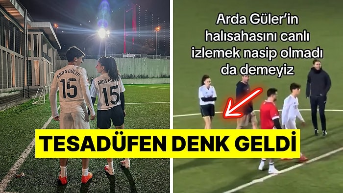 Arda Güler'in Sevgilisi Duru Nayman'la Halı Sahada Futbol Oynadığı Anlar Ortaya Çıktı