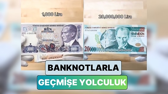 Bir Para Koleksiyoncusu Türkiye'de 1979-2002 Yılları Arasında Kullanılan Banknotları Paylaştı