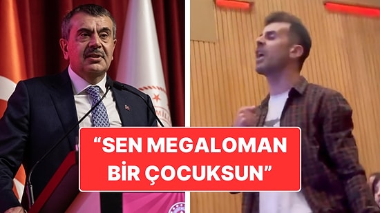 Milli Eğitim Bakanı Yusuf Tekin ile Atanamayan Öğretmen Tartıştı: “Sen Megaloman Bir Çocuksun”
