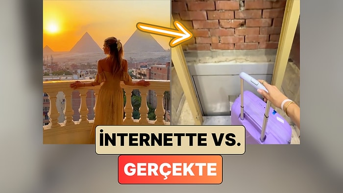 Bir Kadın Mısır'da Kiraladığı Evin Manzarası ile Eve Giden Yolun Farkını Paylaştı