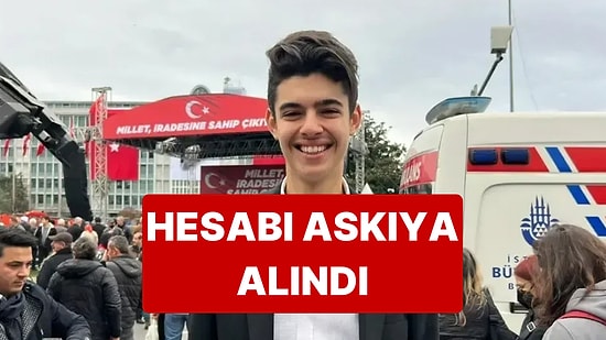 CHP Parti Meclis Üyesi Berkay Gezgin'in X Hesabı Askıya Alındı