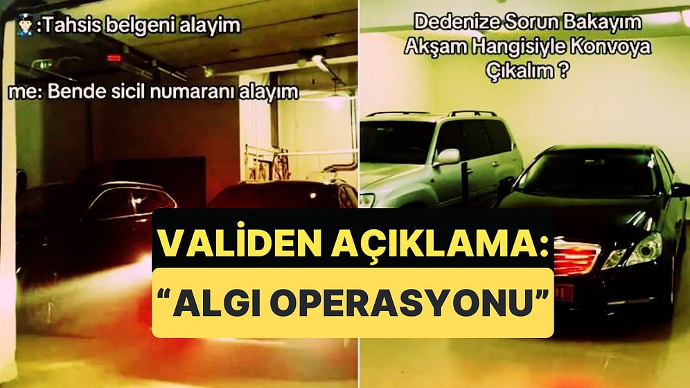 Erzurum Valisi Oğlunun TikTok Videosuna Gelen Tepkilere "Algı Operasyonu" Dedi