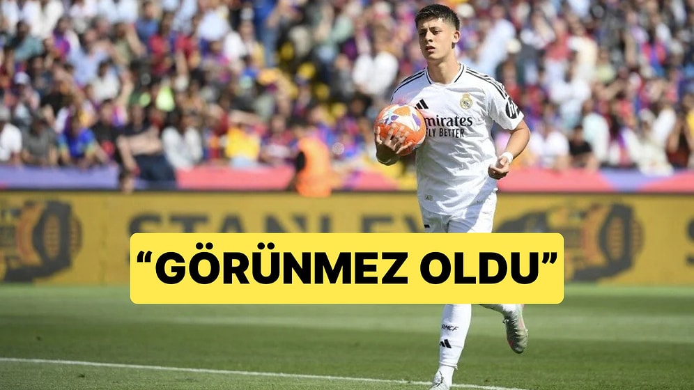 Real Madrid El Clasico'yu Kaybetti, Arda Güler'e Tepkiler Geldi