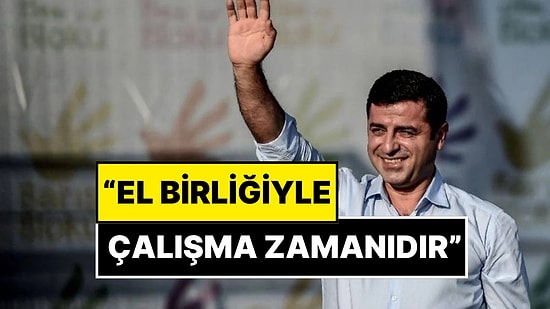 PKK’nın Fesih Kararına Selahattin Demirtaş’tan İlk Yorum