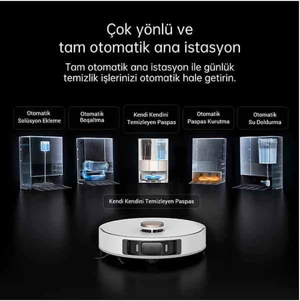 Üst düzey donanımı, yapay zekâ destekli temizlik kabiliyeti ve ultra pratik otomasyon sistemiyle teknoloji meraklılarının gözdesi olmaya aday.