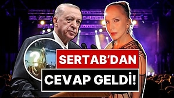 Son konserini Ankara'da Bilkent Üniversitesi'nde veren Sertab Erener, dinleyicinin "Zıplamayan Tayyipçi" sloganına kayıtsız kalamadı.