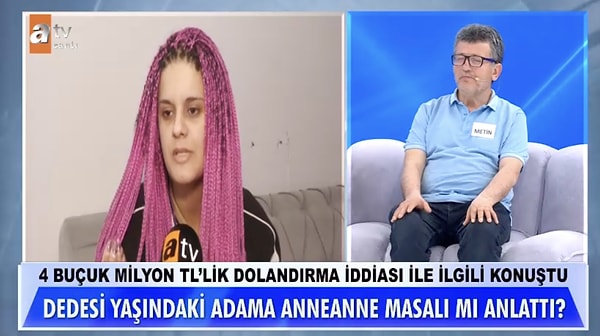 Canlı yayına katılması beklenen sözde doktor Mekselina da Müge Anlı'nın yayınına çıkmayıp ekibine röportaj verdi.