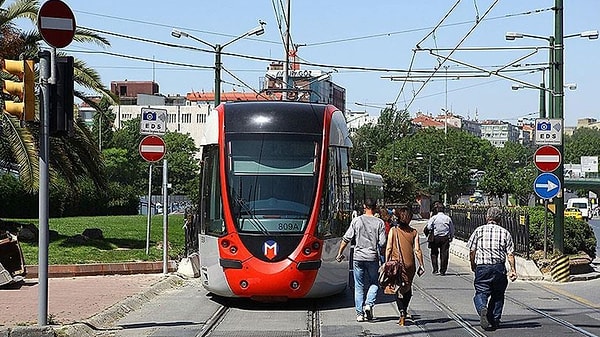 2025 T1 Kabataş-Bağcılar Tramvay Durakları Görseli