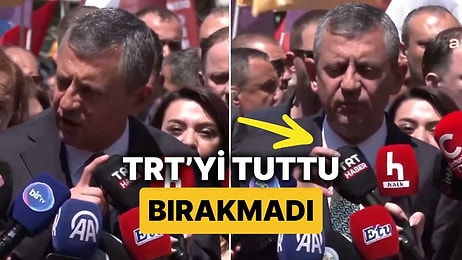 Özgür Özel TRT Mikrofonunu Bırakmadan Konuştu: "TRT’yi Yönetenlere ‘Aklınızı Başınıza Alın’ Diyoruz”