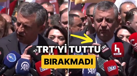 Özgür Özel TRT Mikrofonunu Bırakmadan Konuştu: "TRT’yi Yönetenlere ‘Aklınızı Başınıza Alın’ Diyoruz”