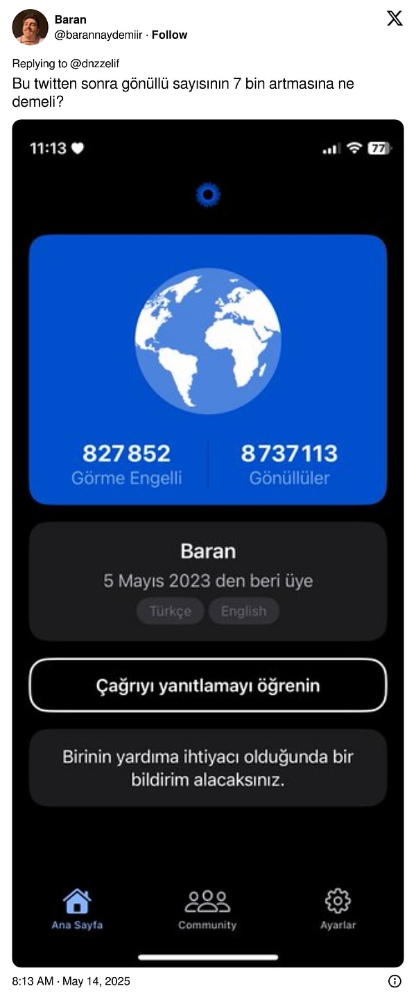 Gönüllü sayısının artması ise günün en güzel haberi oldu! 👇