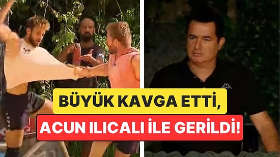 Diskalifiye mi Edilecek? Survivor'da İsmail Balaban Batuhan'ı Yaka Paça Tutup Sürükledi!