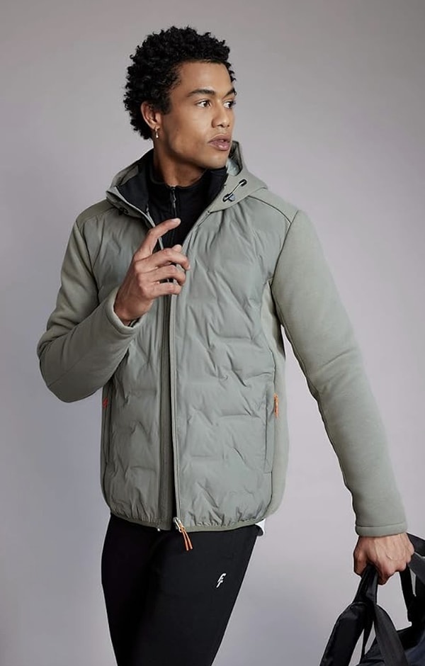 DeFactoFit Slim Fit Kapüşonlu Mont
